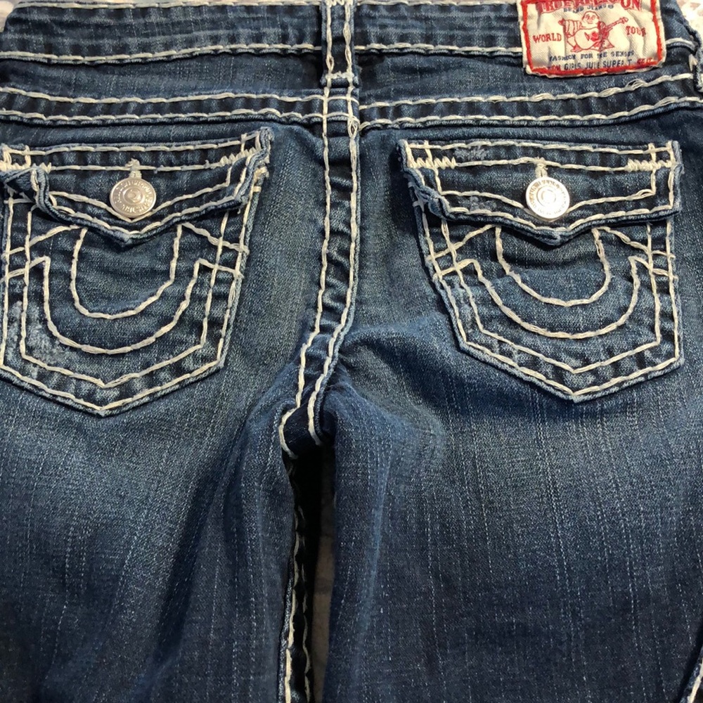 True Religion girls jeans - size 14 EUC